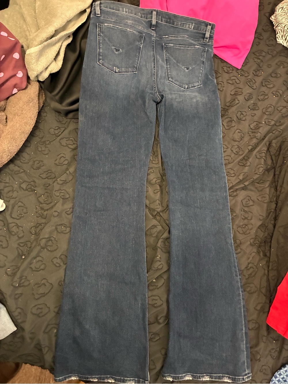 Hudson Jeans Dark Blue Flare Leg Jeans